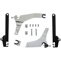 COBRA Backrest Kit 14" Chrome Dyna 6022044