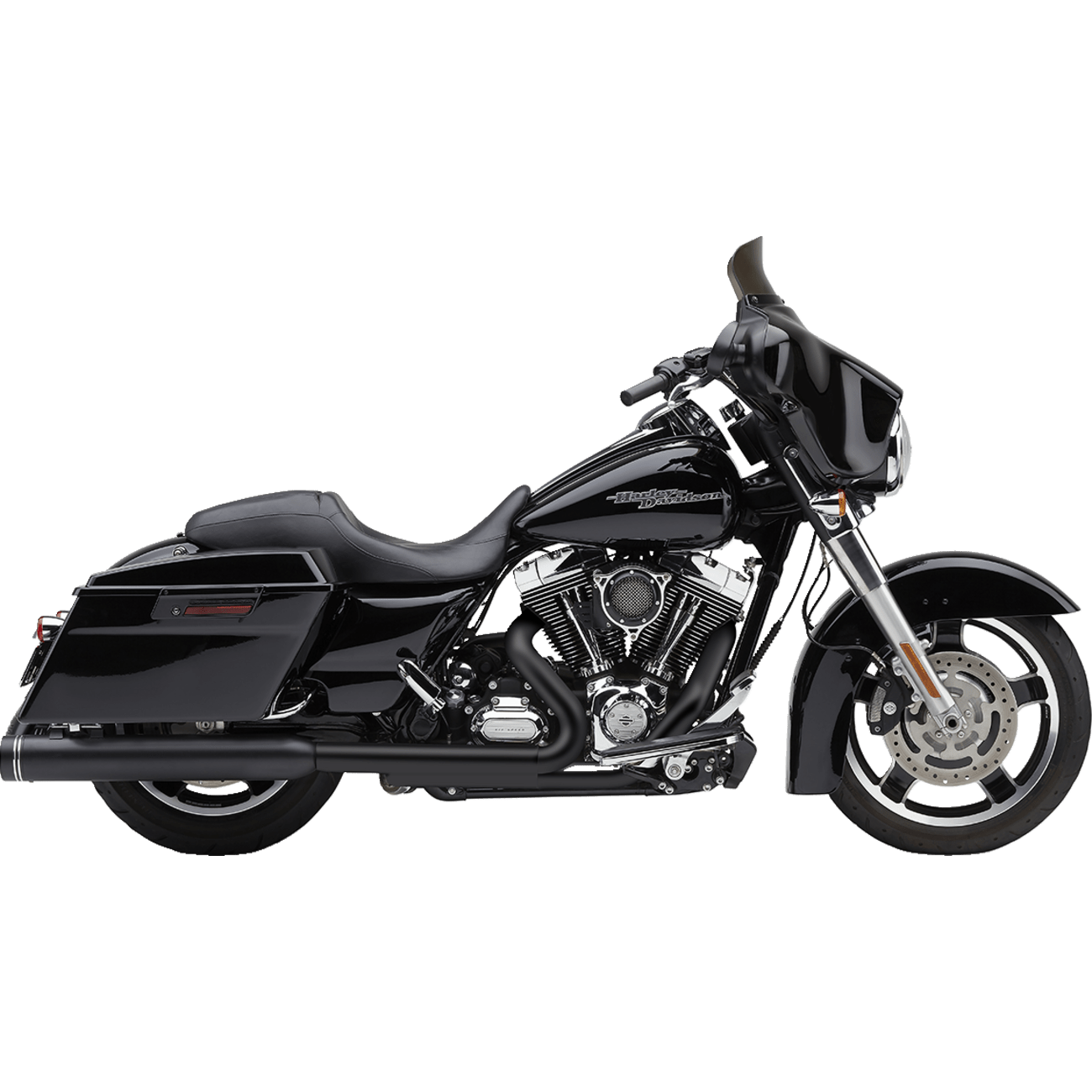 COBRA 4" Neighbor Haters® Series Mufflers Black 6276RB