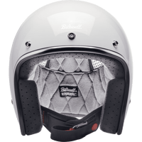 BILTWELL Bonanza Helmet Gloss White XS 1001164201