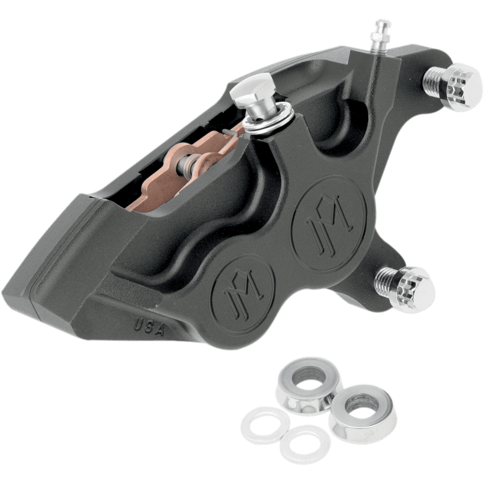 PERFORMANCE MACHINE PM 4-Piston Caliper Front Right Black Ops™ 11.5" 00532920SMB