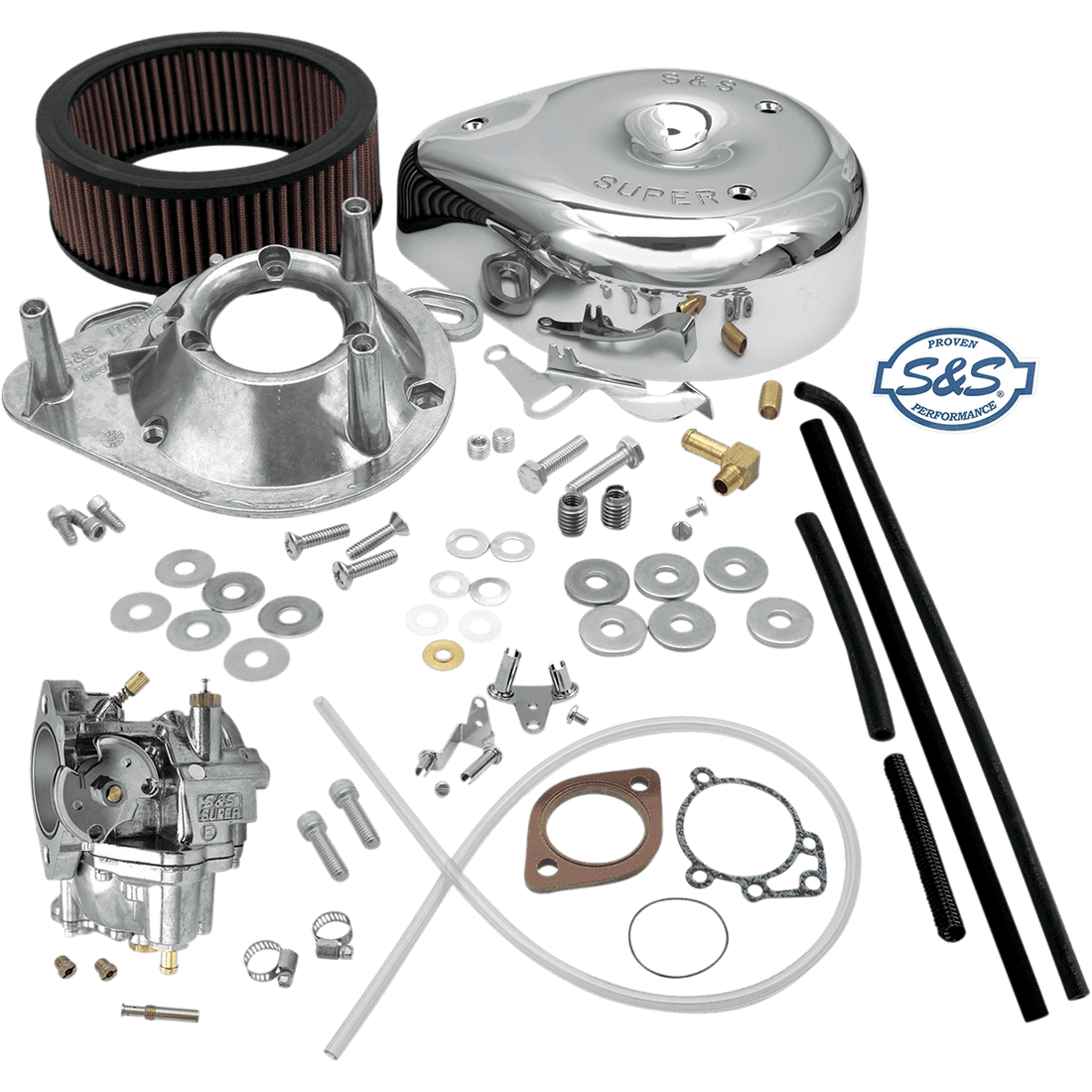 S&S CYCLE Super E Carburetor Kit Evolution Big Twin 110440