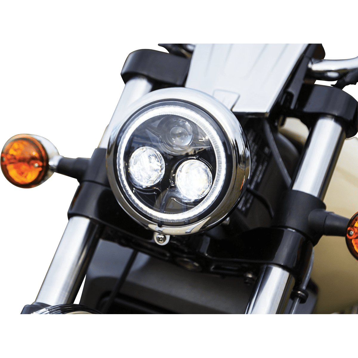 KURYAKYN 5.75" Orbit Vision Headlight with Halo