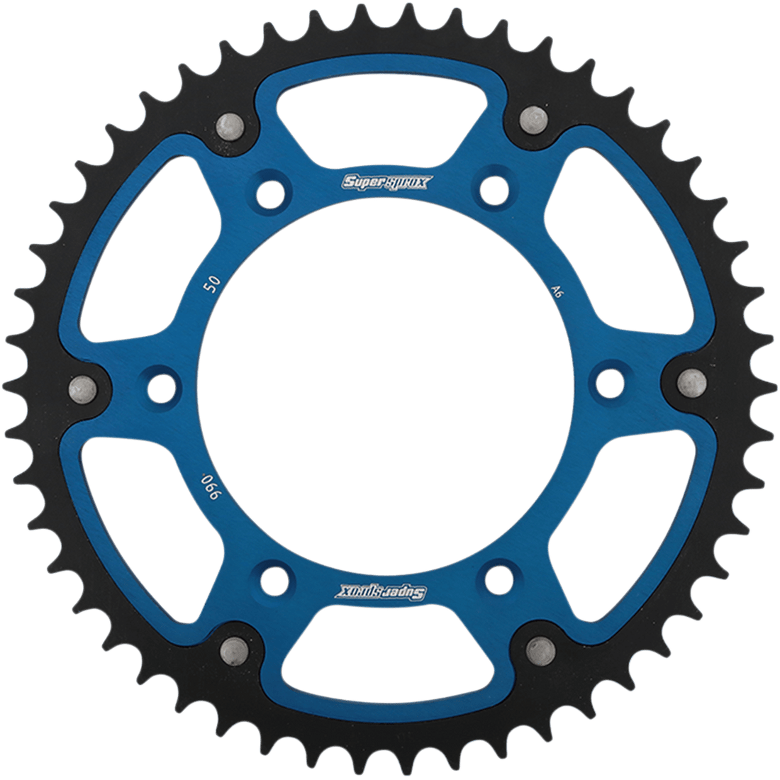 SUPERSPROX Stealth Rear Sprocket 50 Tooth Blue Husaberg/Husqvarna/KTM RST99050BLU