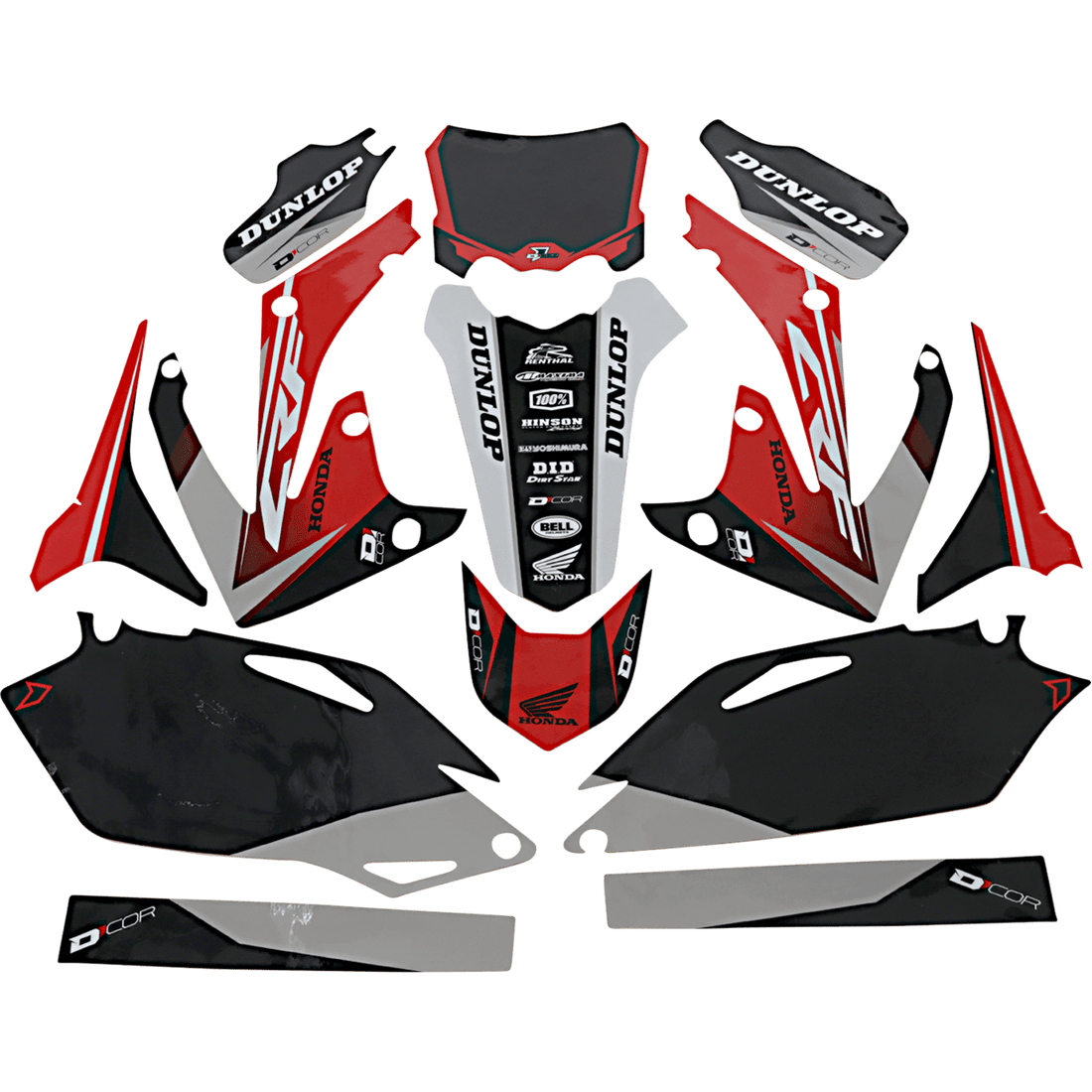 D'COR VISUALS Graphic Kit Honda 2010245