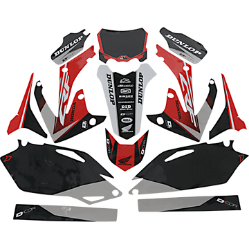 D'COR VISUALS Graphic Kit Honda 2010245