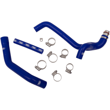 MOOSE RACING Race Fit Radiator Hose Kit Blue Yamaha MBUYAM86BL