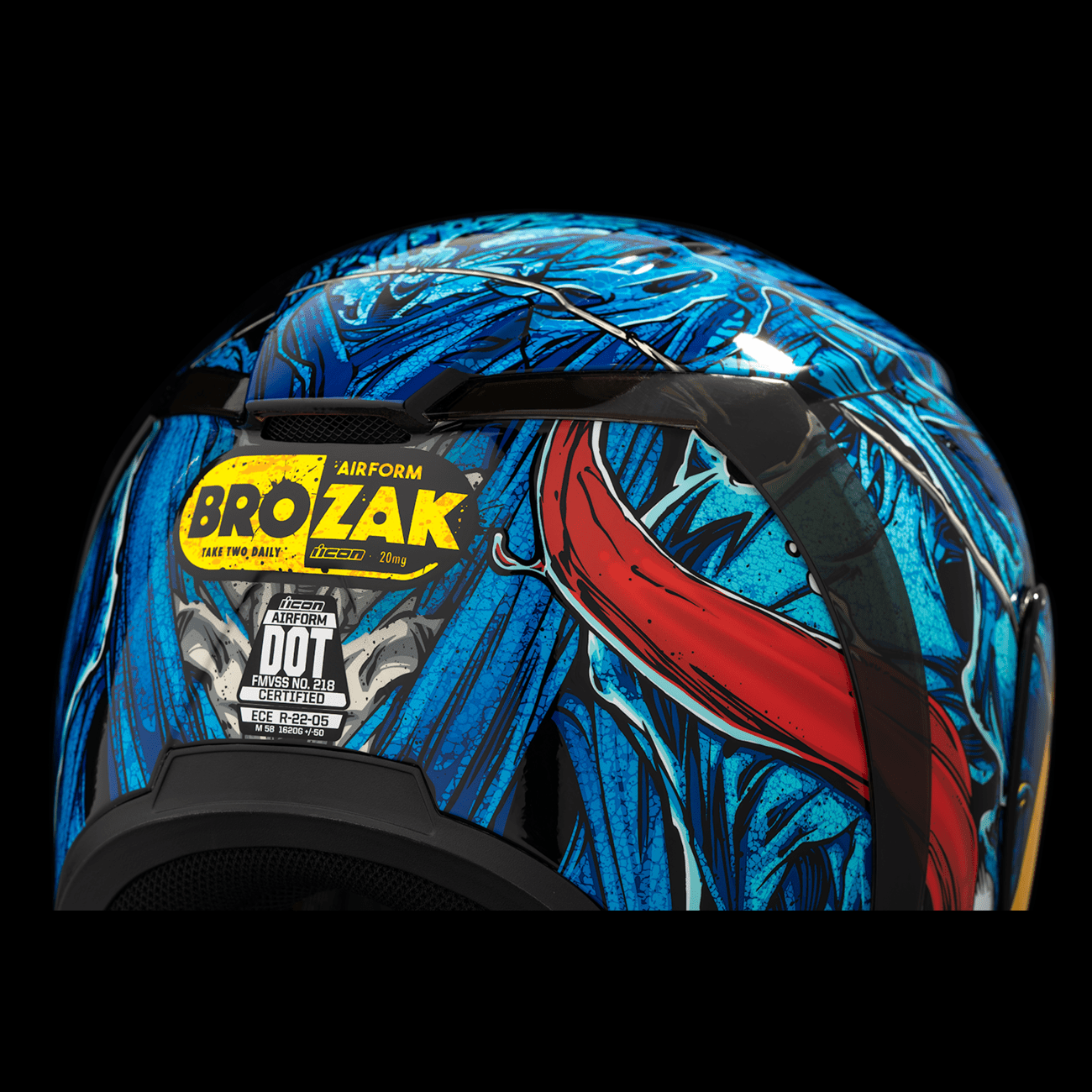 ICON Airform™ Helmet MIPS® Brozak Blue XL