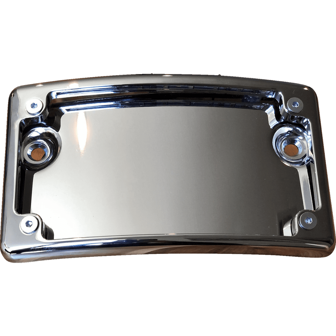 KODLIN USA License Plate Kit Curved Chrome KUS20101