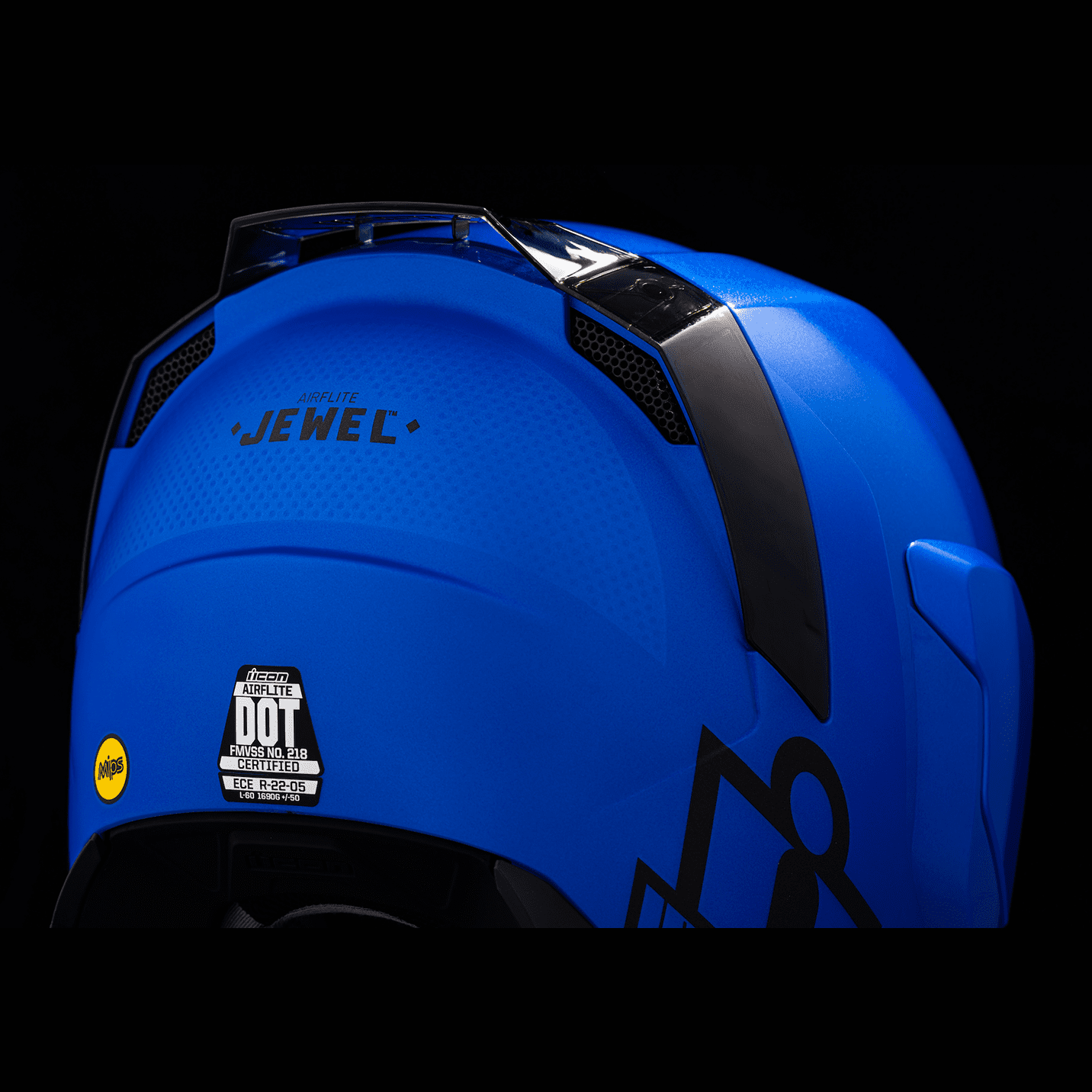 ICON Airflite™ Helmet Jewel MIPS® Blue XS