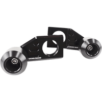 DRIVEN RACING Axle Block Sliders Yamaha FZ-9 Black DRAX121BK