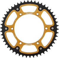 SUPERSPROX Stealth Rear Sprocket 50 Tooth Gold Yamaha RST24550GLD