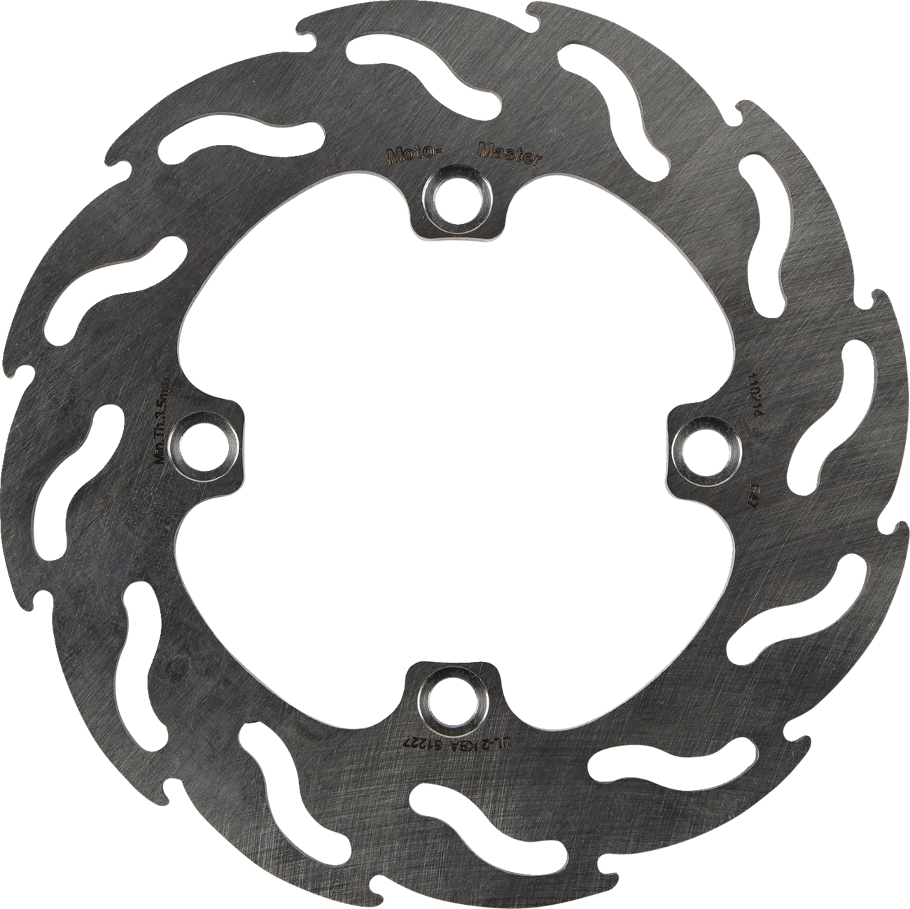 MOTO-MASTER Brake Rotor Rear Flame 110214PU