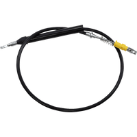 LA CHOPPERS Clutch Cable Quick Connect 12" 14" Ape Hanger Handlebars Black Vinyl LA8155C13B