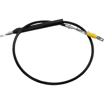 LA CHOPPERS Clutch Cable Quick Connect 12" 14" Ape Hanger Handlebars Black Vinyl LA8155C13B