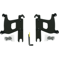 MEMPHIS SHADES Bullet Trigger Lock Mounting Kit Covered Forks Without Lightbar Black MEB1975