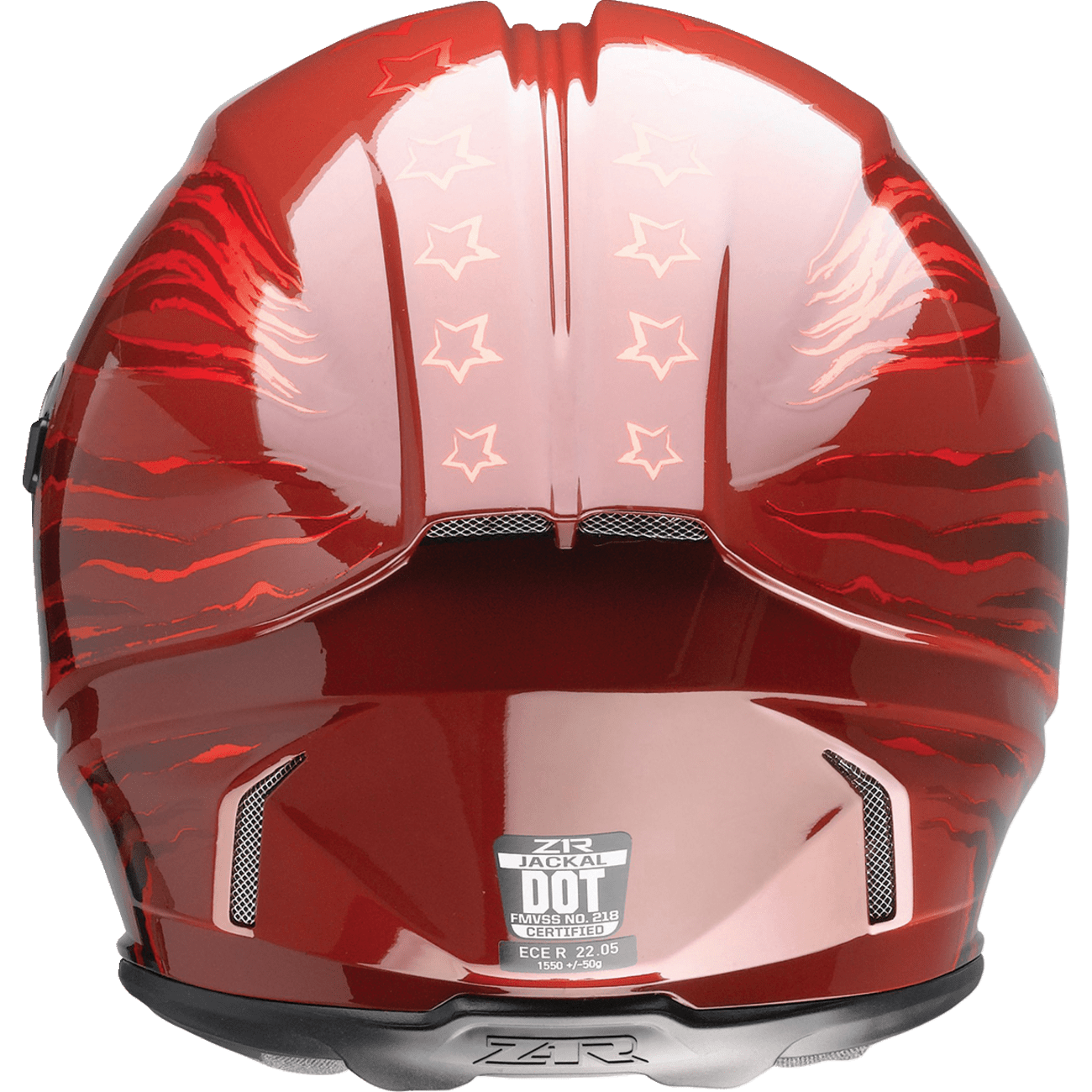 Z1R Jackal Helmet Patriot Red XS