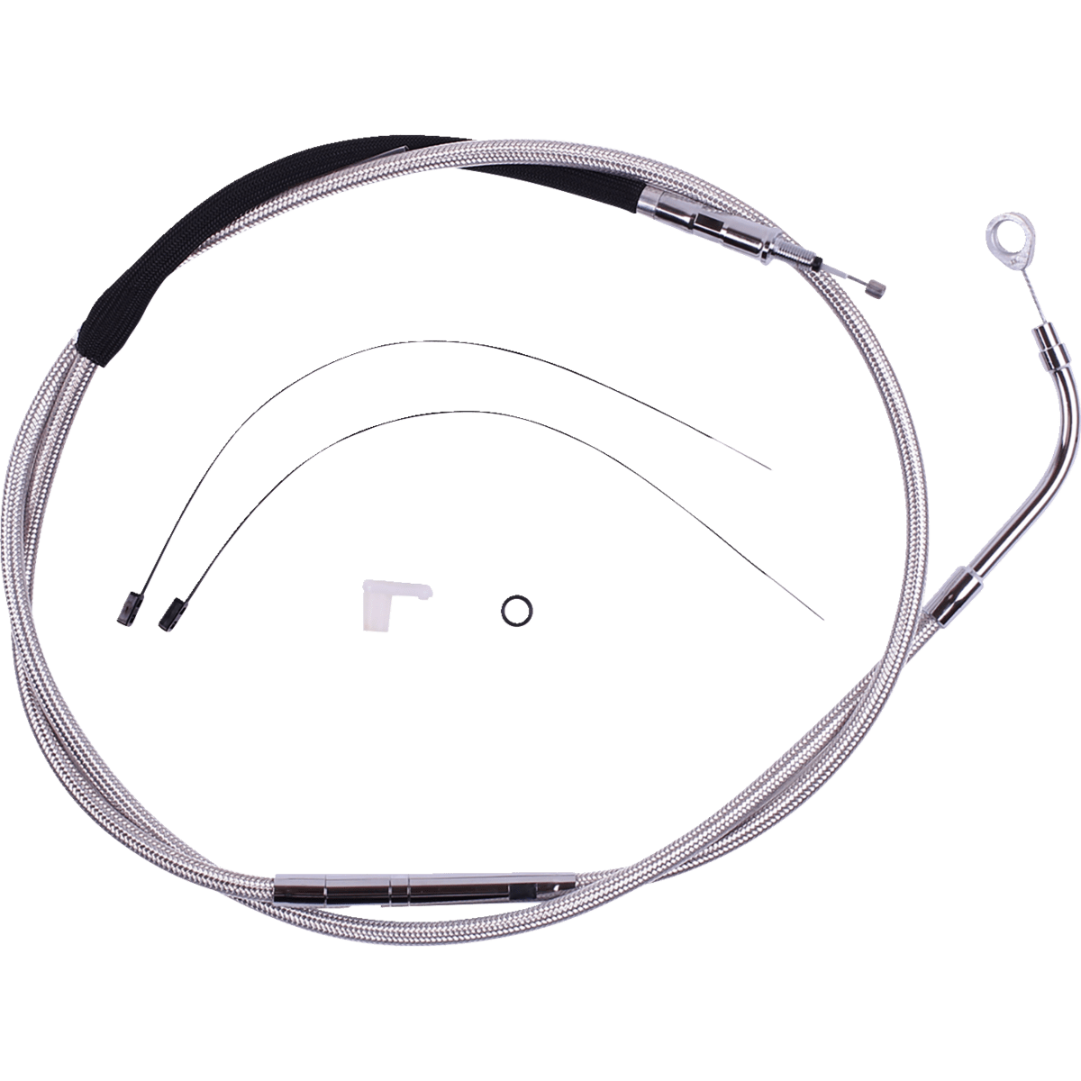 MAGNUM SHIELDING Clutch Cable Polished 52364HE