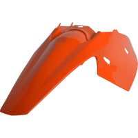 POLISPORT Fender Rear Orange KTM