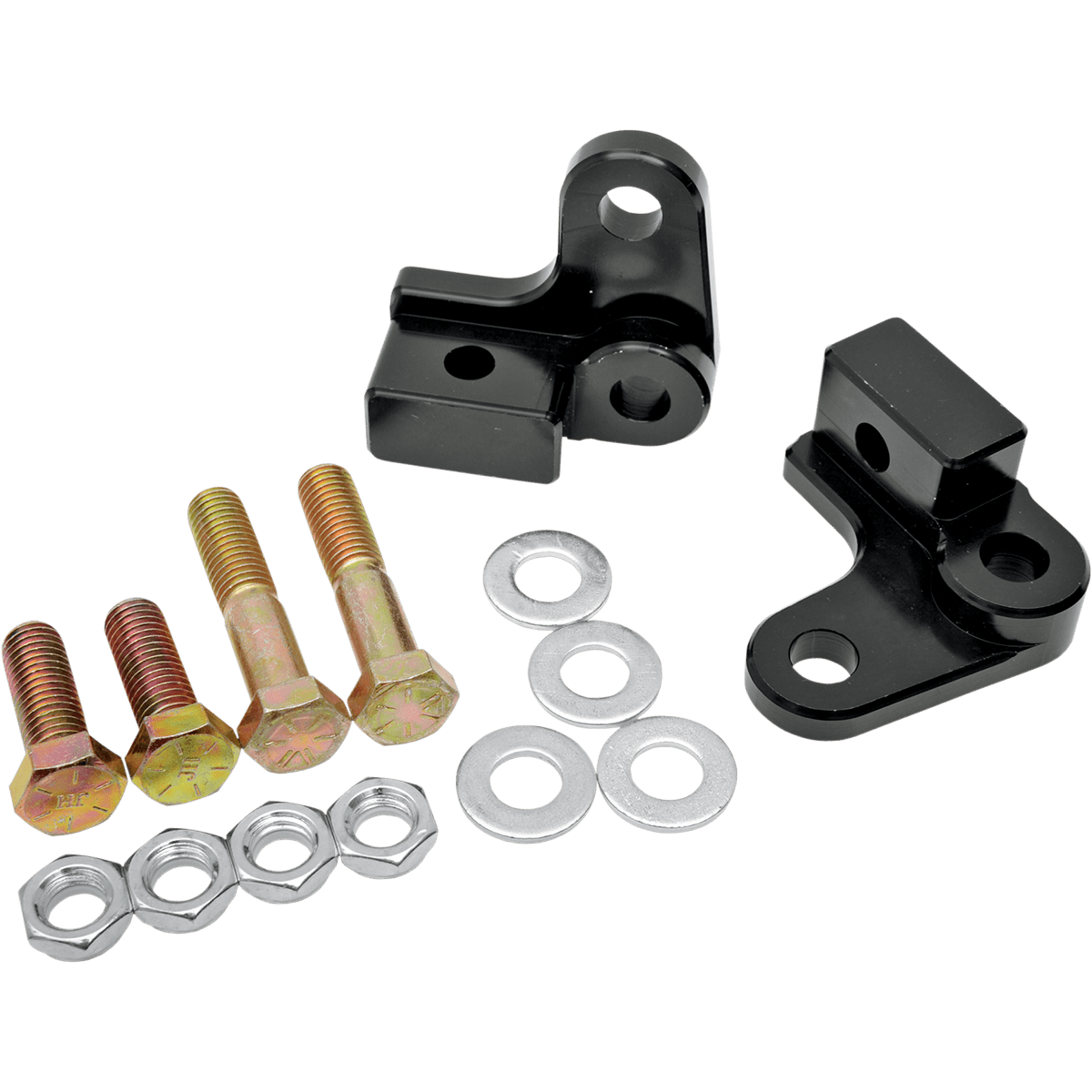 LA CHOPPERS Rear Lowering Kit Black Powder Coated Lowers 1" Rear Lowering Kit L'89-'99 XL LA750003