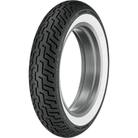 DUNLOP Tire D402 Front MT90-16 Wide Whitewall 72H 45006380