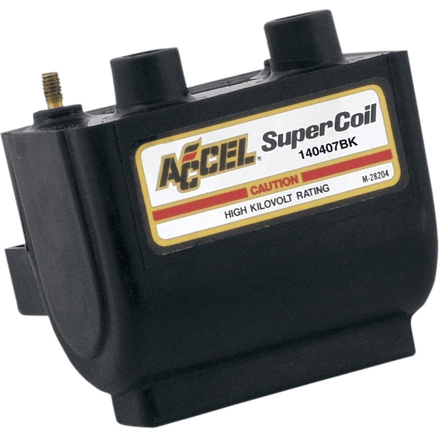 ACCEL Dual-Fire Super Coil Harley Davidson Black 140407BK