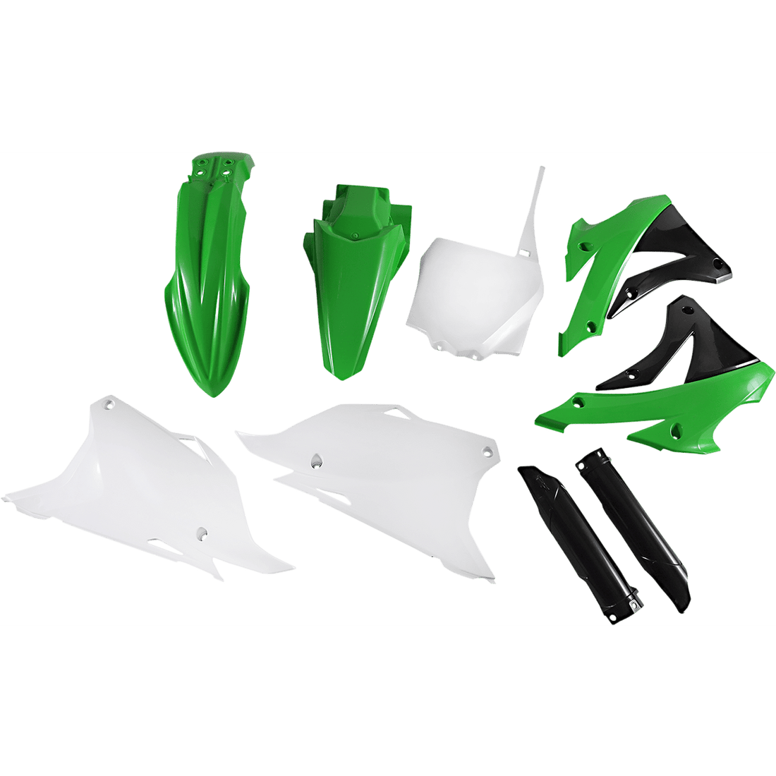 ACERBIS Full Replacement Body Kit OEM Green/White/Black 2374115135