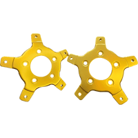 RC COMPONENTS Brake Rotor Adapter Gold HD359G