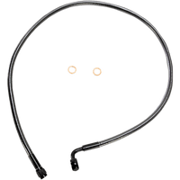 MAGNUM SHIELDING Brake Line 10 mm-90° 32" Black Pearl AS47232