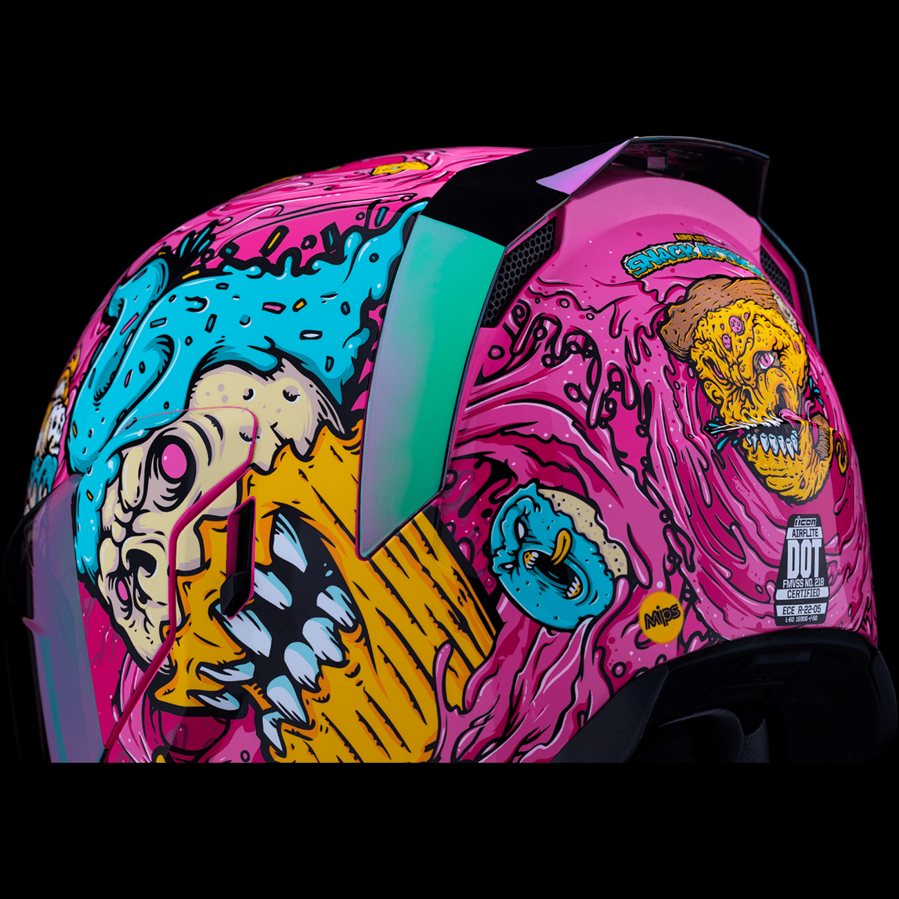 ICON Airflite™ Helmet Snack Attack MIPS® Pink XS