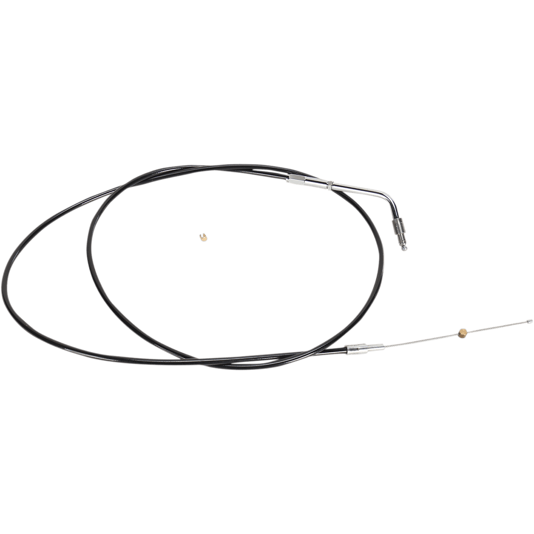 LA CHOPPERS Throttle Cable 12" 14" Black LA8005TH13B