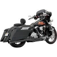 BASSANI XHAUST B1 2:1 Exhaust Black FLH777B