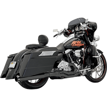 BASSANI XHAUST B1 2:1 Exhaust Black FLH777B