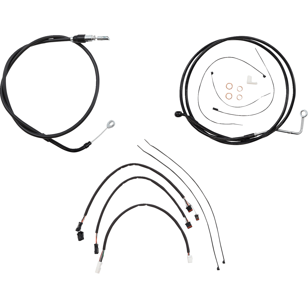 MAGNUM SHIELDING Control Cable Kit XR Black 4861171