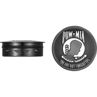 FIGURATI DESIGNS Swing Arm Covers POW MIA Custom Black FD55POWBLK