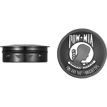 FIGURATI DESIGNS Swing Arm Covers POW MIA Custom Black FD55POWBLK