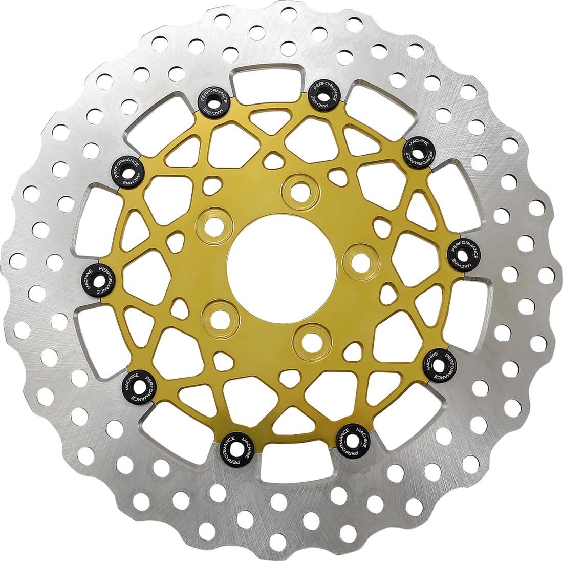 PERFORMANCE MACHINE PM Speedstar Rotor Rear 11.5" Gold 01331539SG