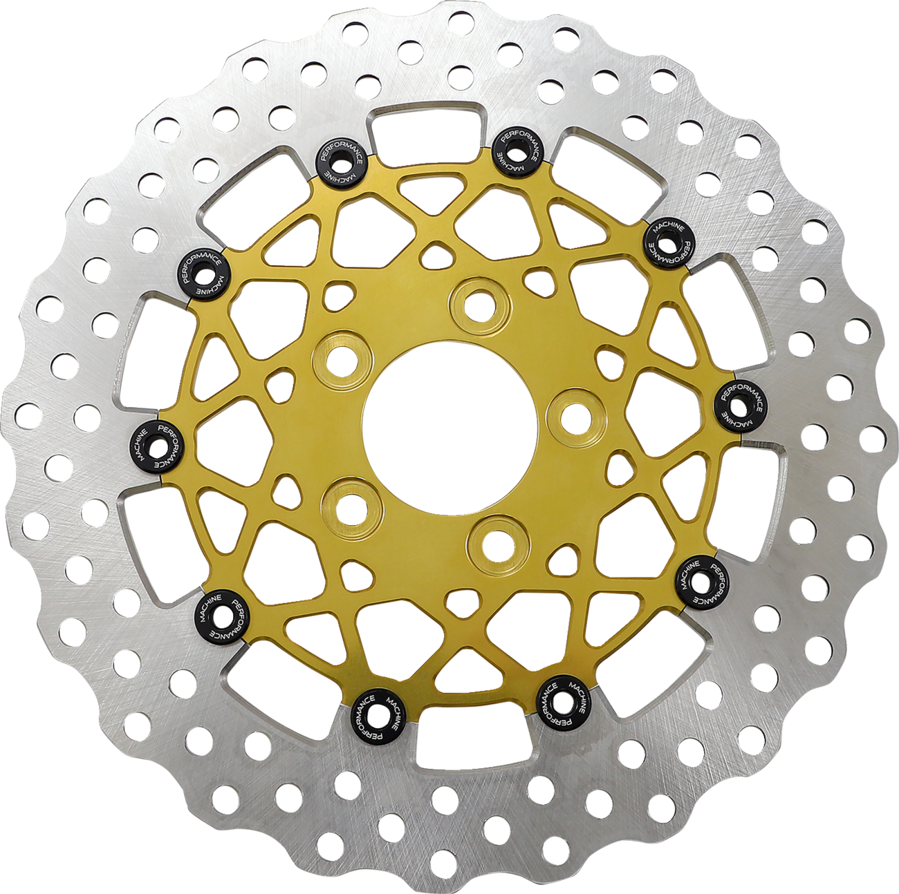 PERFORMANCE MACHINE PM Speedstar Rotor Rear 11.5" Gold 01331539SG