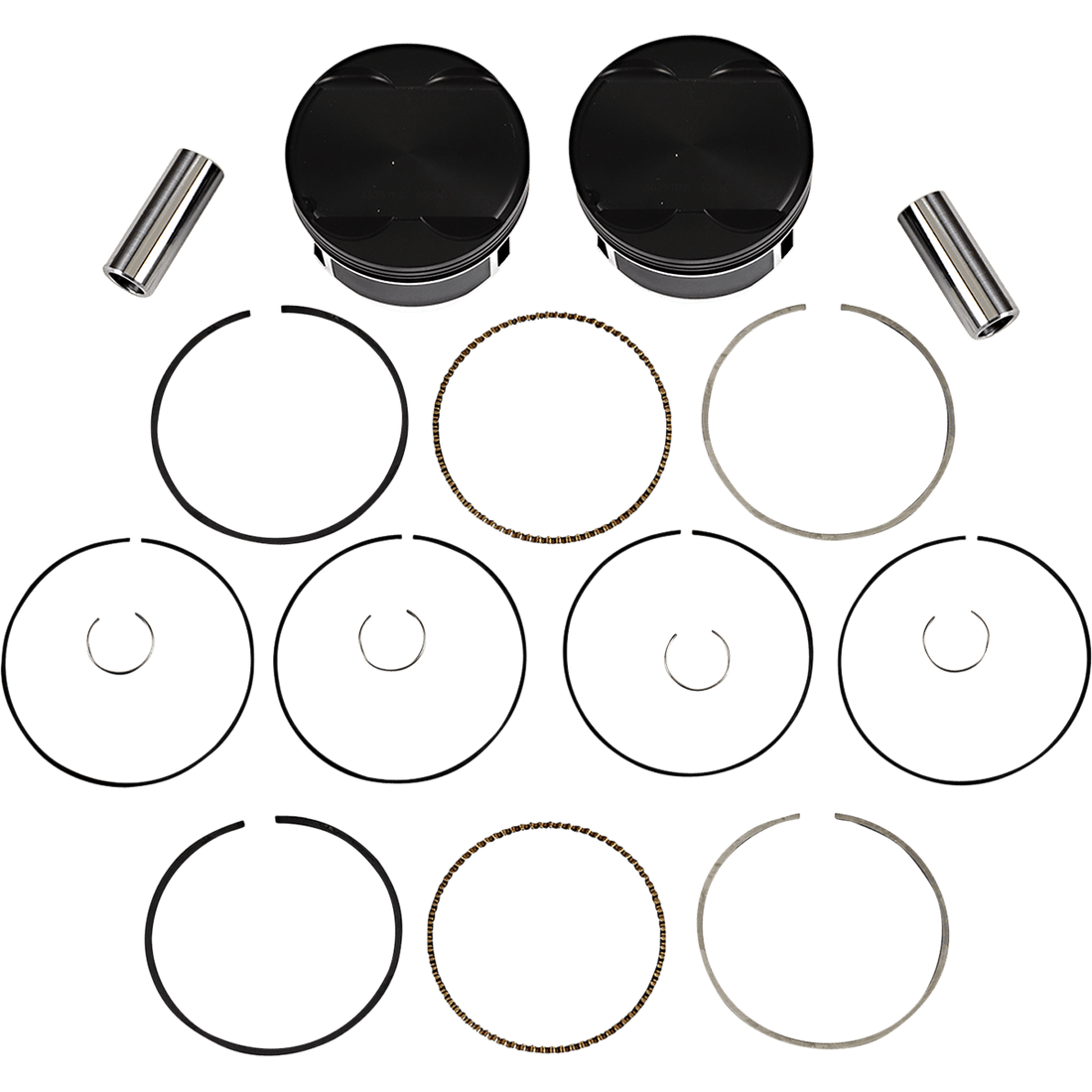 WISECO Piston Kit M8 117" 4.075" Bore