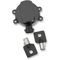 DRAG SPECIALTIES Side Hinge Ignition Switch Gloss Black