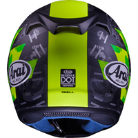 ARAI HELMETS Regent-X Helmet Patch Yellow Frost Small 010115828