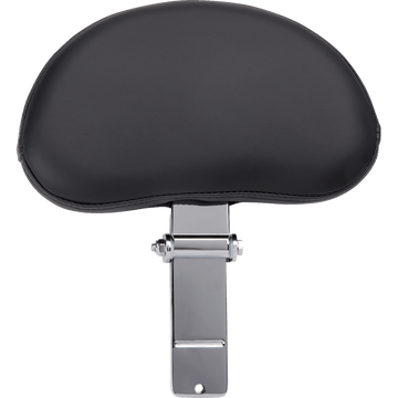 DRAG SPECIALTIES EZ Glide II Backrest Small Solar Reflective Leather Smooth