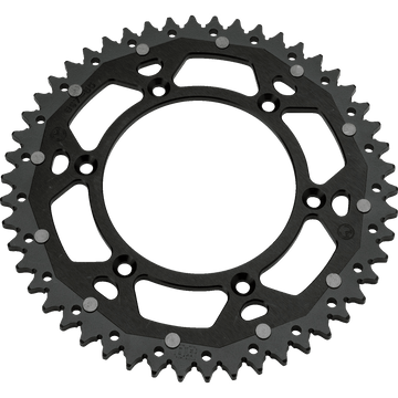 MOOSE RACING Dual Sprocket Black 49 Tooth