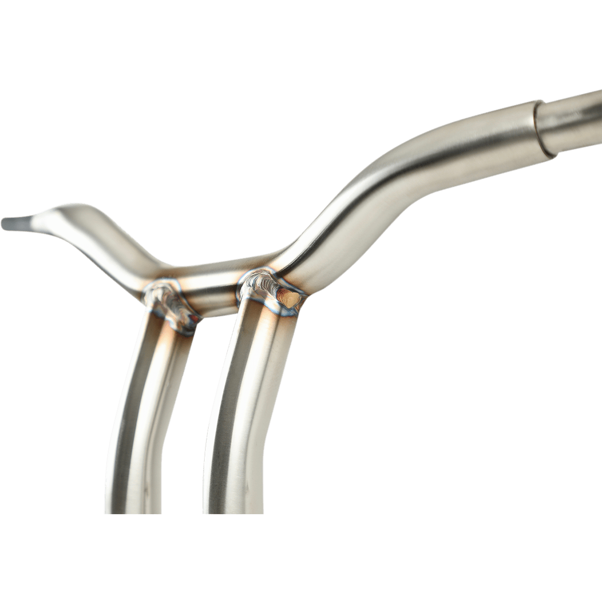 LA CHOPPERS Handlebar Kage Fighter One Piece Bent 10" Stainless Steel LA733810SS