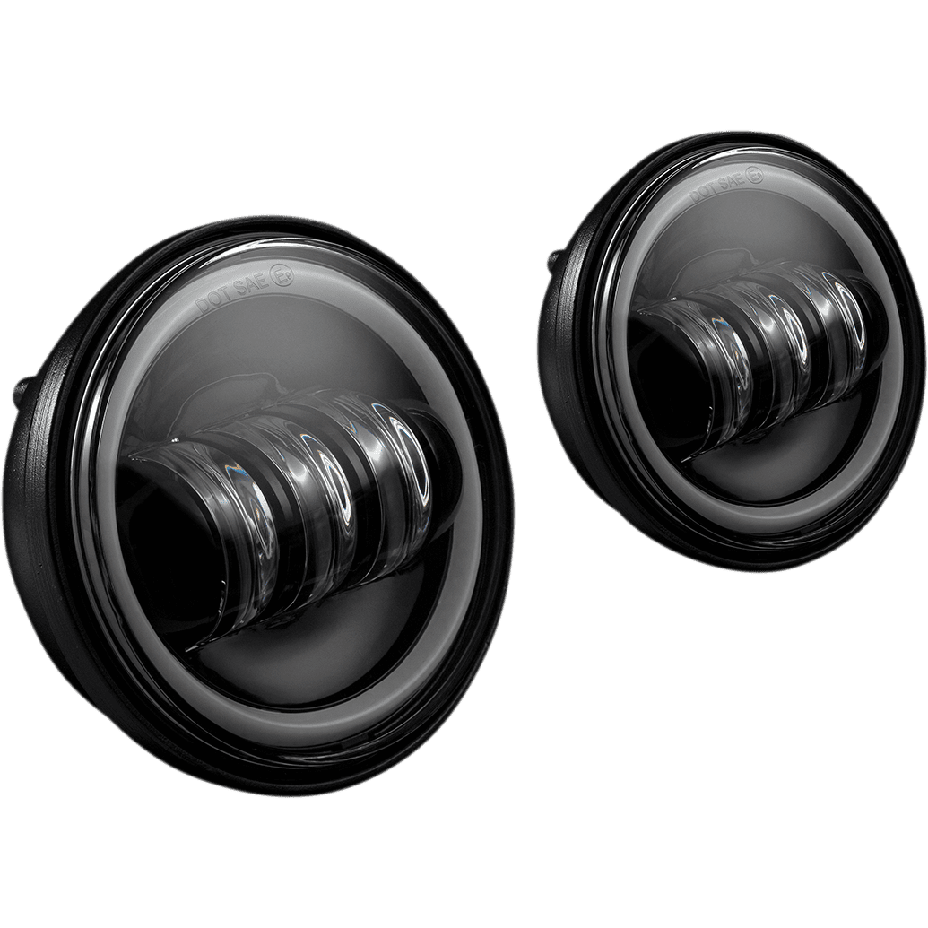 CUSTOM DYNAMICS 4.5" Passing Lamps Black PG45B