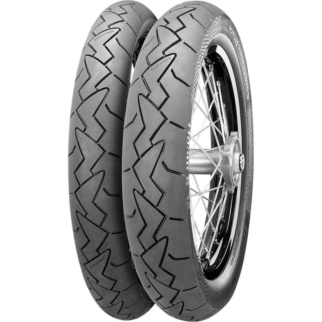 CONTINENTAL Tire ClassicAttack Rear 110/90R18 61V 02441840000