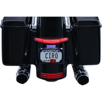 CIRO Taillight/License Plate Holder Black