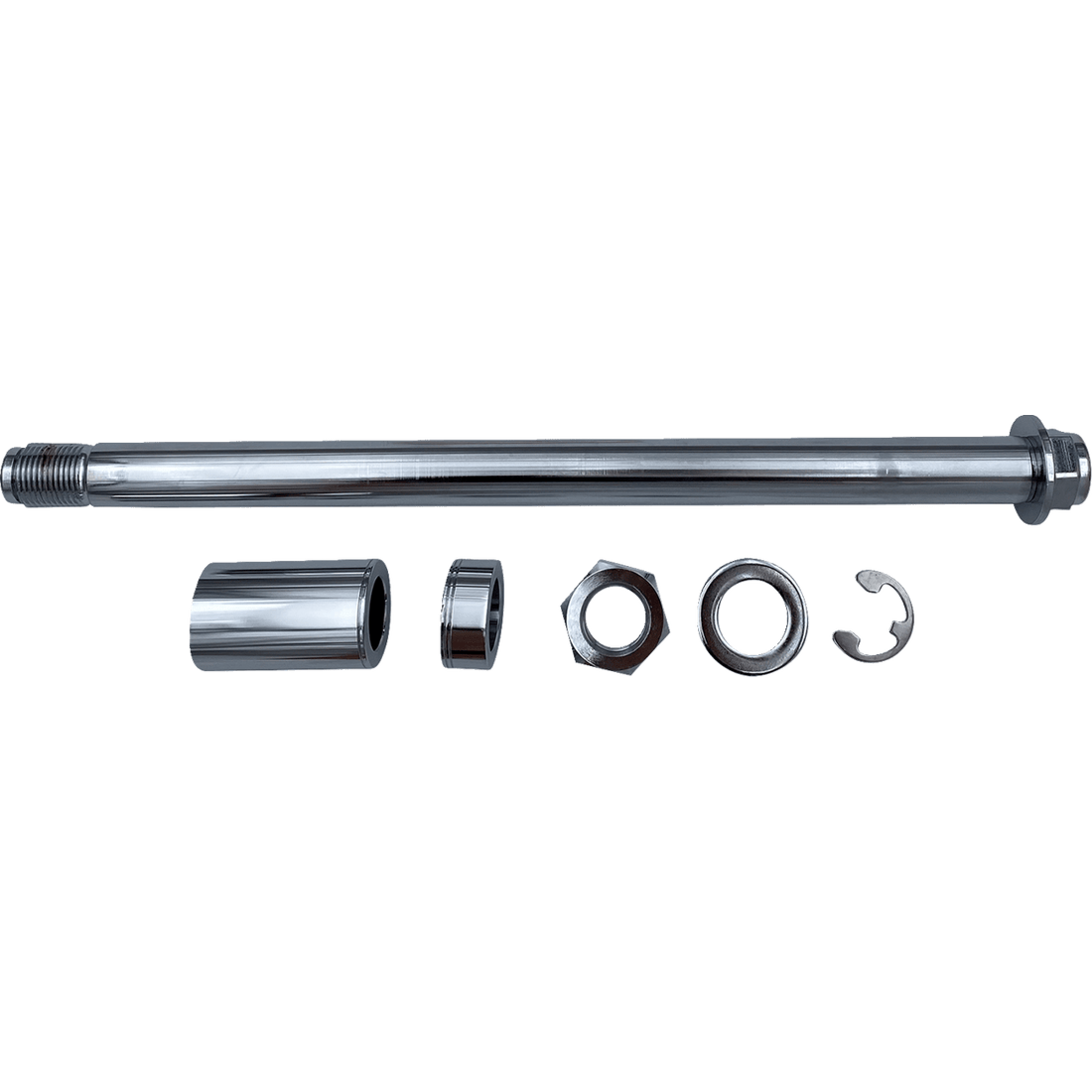 DRAG SPECIALTIES Axle Kit Chrome