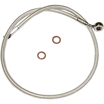 MAGNUM SHIELDING Brake Line 10 mm-35° 34" Sterling Chromite II AS37134