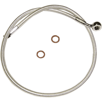 MAGNUM SHIELDING Brake Line 10 mm-35° 24" Sterling Chromite II