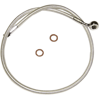 MAGNUM SHIELDING Brake Line 10 mm-35° 30" Sterling Chromite II AS37130